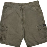 Wrangler Cargo Shorts - 38W 9L Brown Cotton