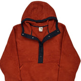 The North Face Fleece - XL Red Polyester