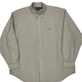 Blake Shirt Ralph Lauren Checked Shirt - 2XL Beige Cotton