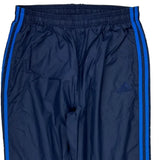 Adidas Track Pants - Small Blue Polyester