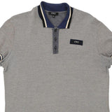 Vintage grey Costume National Polo Shirt - mens x-large