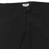 Cheap & Chic Moschino Trousers - 32W UK 12 Black Cotton