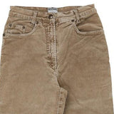 Age 15 Moschino Cord Trousers - 26W 28L Brown Cotton