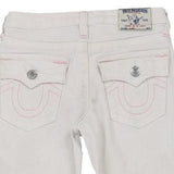 11-12 Years True Religion Skinny Jeans - Medium White Cotton