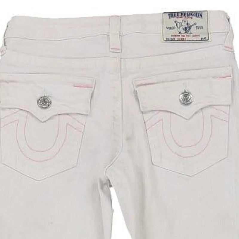 11-12 Years True Religion Skinny Jeans - Medium White Cotton