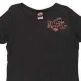 Daytona Beach, Florida Harley Davidson T-Shirt - XL Black Cotton