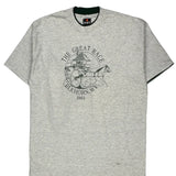 Signal Sports Single Stitch T-Shirt - XL Gray Cotton