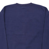 Age 13-14 Adidas Spellout Sweatshirt - XL Navy Cotton