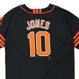 Age 8-9 Baltimore Orioles Adidas MLB Jersey - Medium Black Polyester