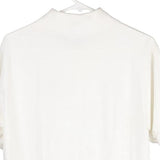 Screen Stars Polo Shirt - Medium White Cotton