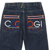 Age 7 Coogi Embroidered Jeans - 24W 22L Blue Cotton