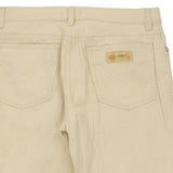 Versace V2 Classic Jeans - 30W UK 10 Cream Cotton
