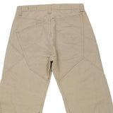 Virus Trousers - 32W 34L Beige Cotton