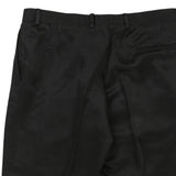 Carlo Pignatelli Trousers - 33W 29L Black Acetate