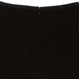 Yves Saint Laurent Mini Skirt - 38W UK 18 Brown Wool Blend