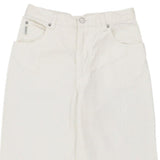 Giorgio Armani Jeans - 28W UK 8 White Cotton