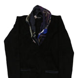 Giorgio Armani Jumper - Small Black Polyester Blend