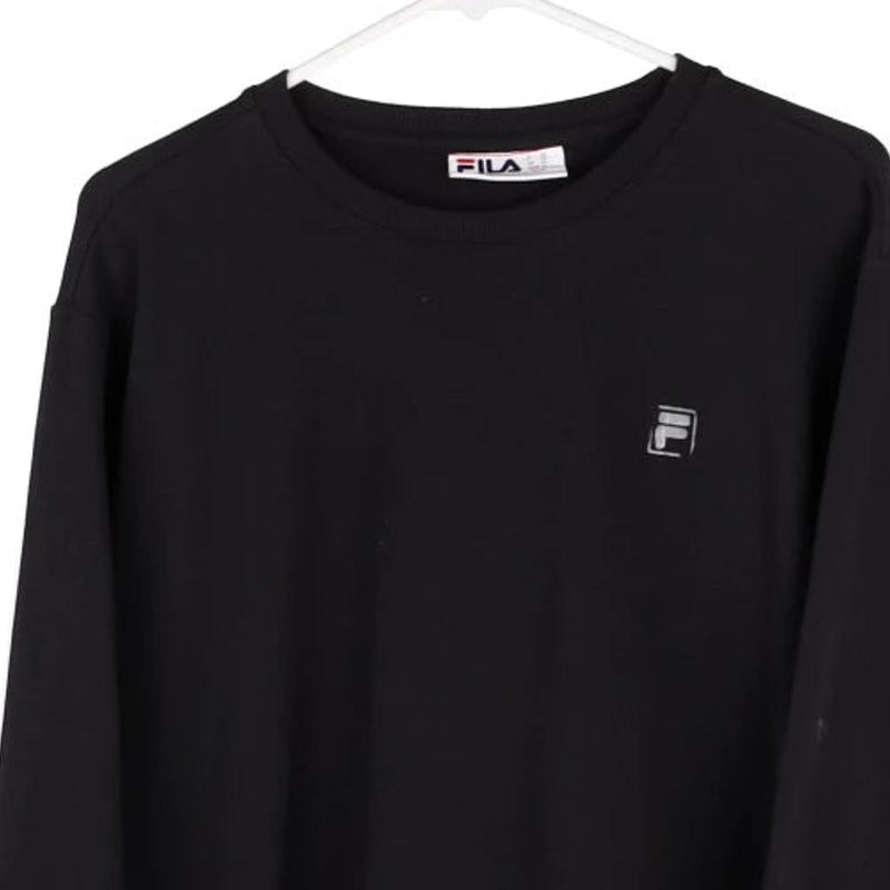 Vintage black Fila Sweatshirt - womens x-large