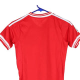 Vintage red Age 8-9 FC Bayern Munchen Adidas Football Shirt - boys medium