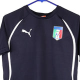 Vintage navy Age 14 Italia Puma Football Shirt - boys x-large