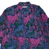 Vintage multicoloured New Fast Patterned Shirt - mens xx-large