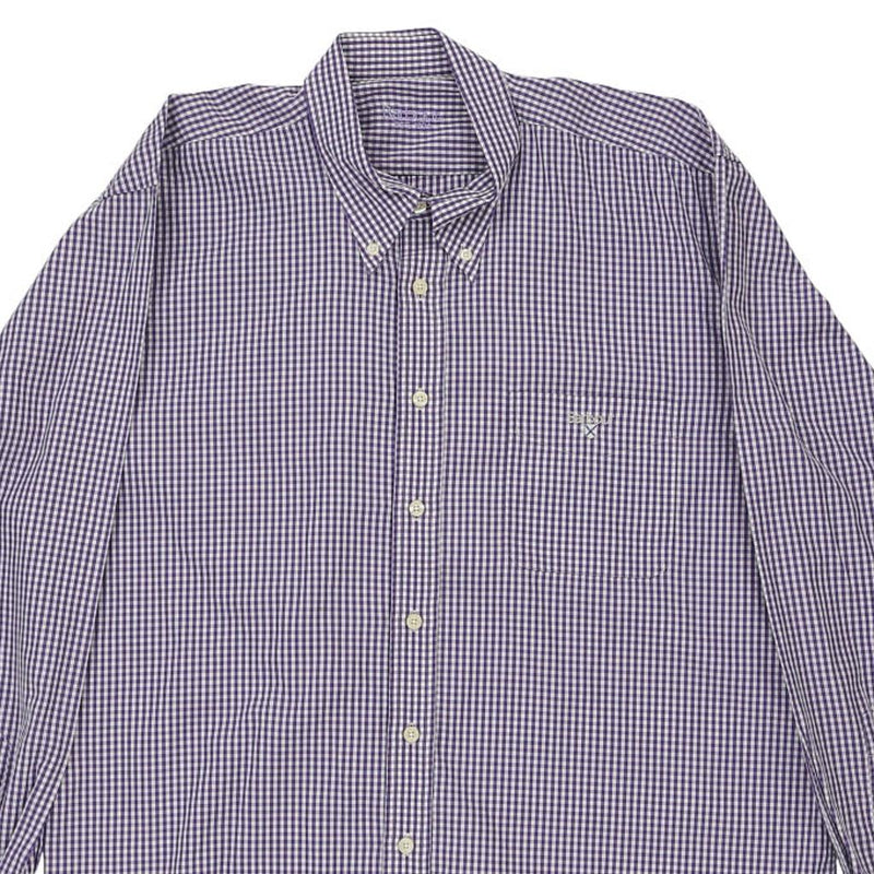 Vintage purple Barbour Shirt - mens x-large