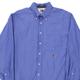 Vintage blue Tommy Hilfiger Shirt - mens x-large