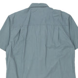 Rei Short Sleeve Shirt - XL Blue Cotton