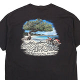 Vintage black Aruba Harley Davidson T-Shirt - mens xx-large
