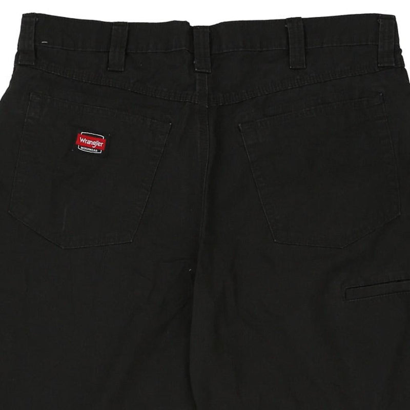 Wrangler Shorts - 36W 10L Black Cotton