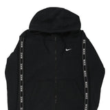 Nike Hoodie - XS Black Cotton Blend