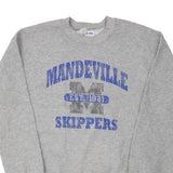 Mandeville Skippers Gildan Graphic Sweatshirt - Medium Grey Cotton Blend