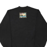 Island Life Hawaii Crazy Shirt Graphic Sweatshirt - Large Black Cotton Blend