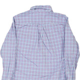 Age 8-9 Ralph Lauren Checked Shirt - Small Blue Cotton