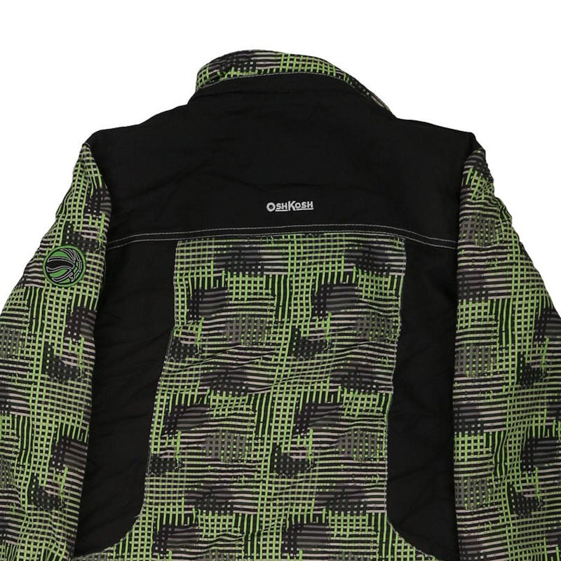 Age 7 Oshkosh Jacket - Small Green Polyester