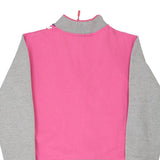 Age 11-12 Fila Spellout Zip Up - Medium Pink Cotton Blend
