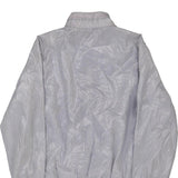 Age 10 North Pole Striped Jacket - Large Blue Polyester