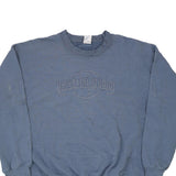 Universal Studios Spellout Sweatshirt - XL Blue Cotton Blend