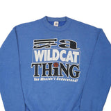 Made in USA Wildcats Fruit Of The Loom Graphic Sweatshirt - XL Blue Cotton Blend