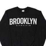 Brooklyn La Notte Graphic Sweatshirt - XS Black Cotton Blend