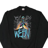 Vintage black Made in USA Webn Fruit Of The Loom Sweatshirt - mens x-large