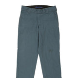 Flex Dickies Trousers - 31W 30L Blue Polyester Blend