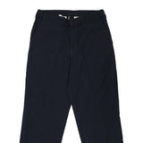 Dickies Trousers - 34W 27L Navy Polyester Blend