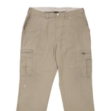 Dickies Cargo Trousers - 38W 30L Beige Polyester Blend