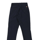 Dickies Trousers - 30W 30L Navy Polyester Blend