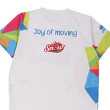 Age 16 Kinder Joy of Moving Karhu Graphic T-Shirt - Medium White Polyester