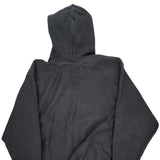 Vintage Premium Reverse Weave Champion Hoodie - Small Black Cotton
