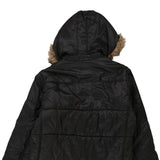 Age 12-13 Puma Puffer - Medium Black Polyester