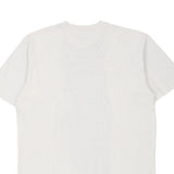 Ellesse Graphic T-Shirt - Large White Cotton