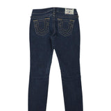 True Religion Skinny Jeans - 28W UK 6 Blue Cotton